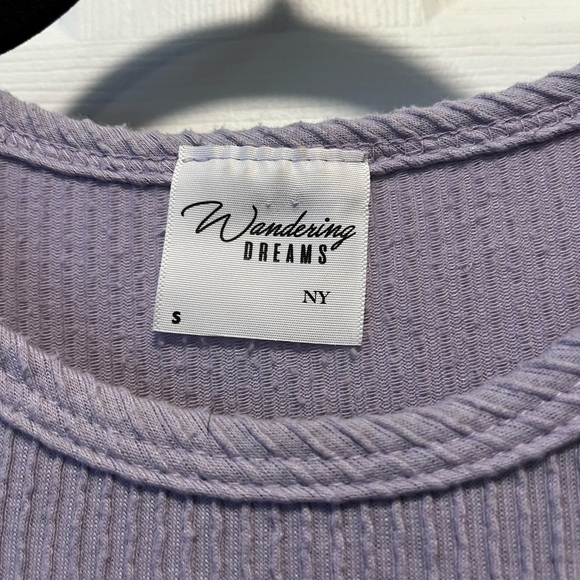 Purple tie top - Picture 3 of 5